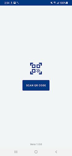 myITS QRScanner Screen 2