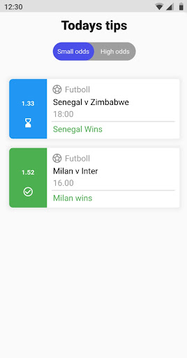 Weekend Betting Tips Screen 3