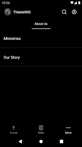 Harrison Hills Church App Screen 2