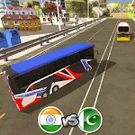 Cover Image of Descargar India vs Pakistán Bus Racing Simulator 2021  APK