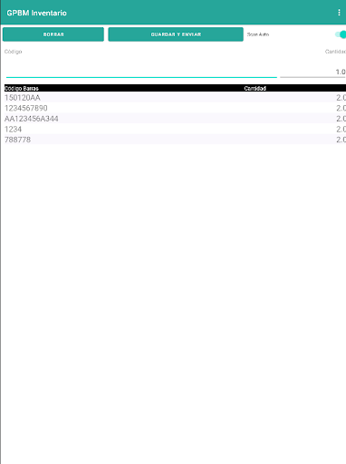 SmartBusiness Inventario Screen 2