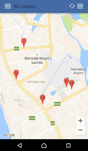 mLocator Screen 2