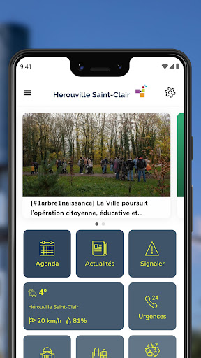 Android application Hérouville Saint-Clair screenshort