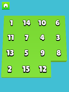 スライドパズル サイズが変えられる15パズル