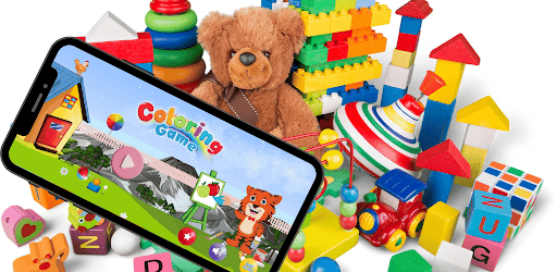 Android application coloring game:learn color screenshort