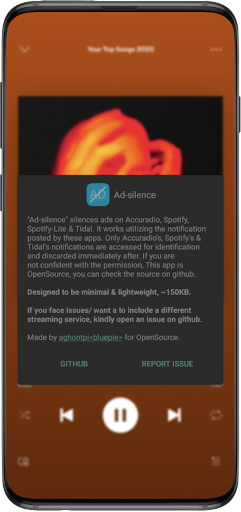 Ad-silence - OpenSource screenshot
