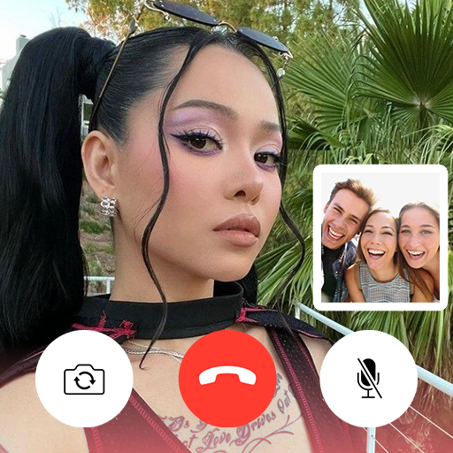 Bella Poarch fake call & chat logo