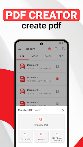 PDF Converter - Edit & Control Screen 3