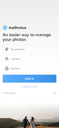 Android application myStratus screenshort