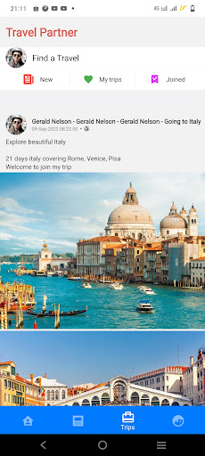 TravelPartner Screen 2