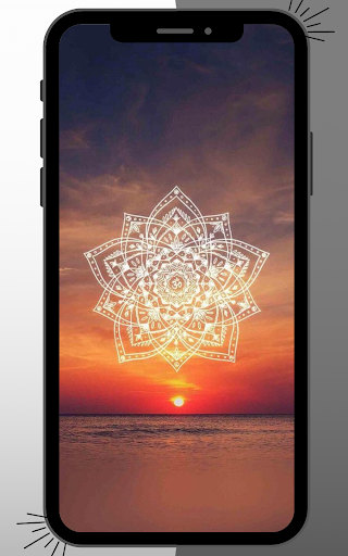 Android application Mandala Wallpaper screenshort