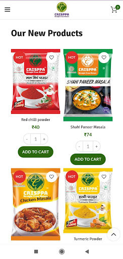 Android application Crisppa Industries screenshort