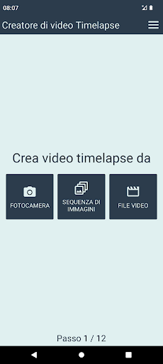 Anteprima dell'app