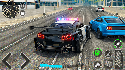 Android application Police Chase Thief Cop Games screenshort