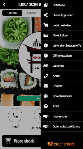 ILINOA SUSHI BAR Unterhaching Screen 3