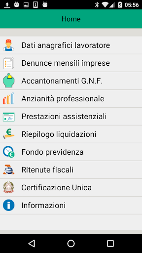 Android application Cassa Edile Reggio Calabria screenshort