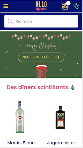 Android application Allo Apero Toulouse screenshort