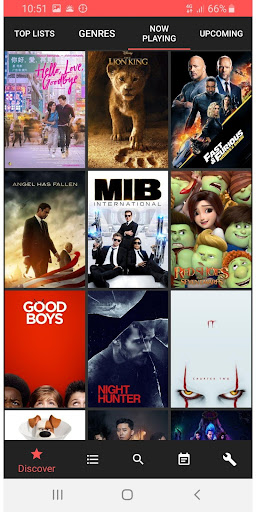 Android application Movie Browser screenshort