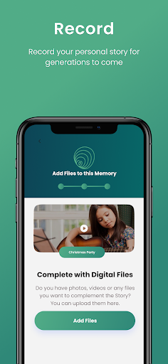 Android application Griot screenshort