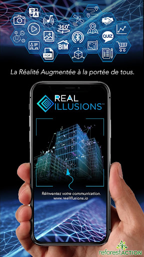 Android application Realillusions AR screenshort