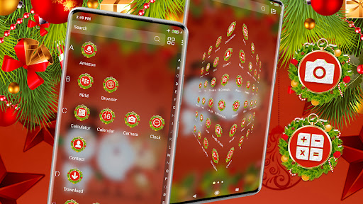 Christmas Santa Theme Screen 3