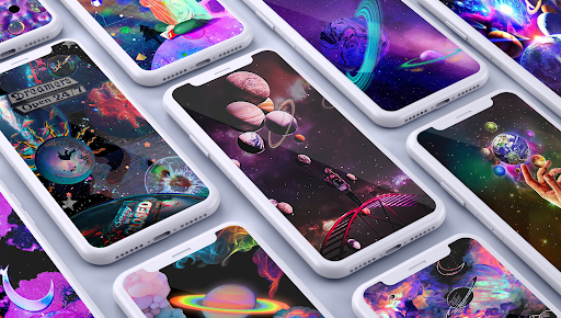 Android application Galaxy Aesthetic Wallpaper screenshort