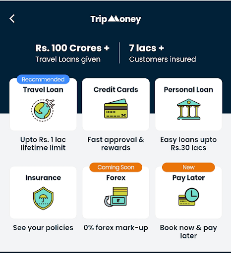 Android application Parveen Money Manager screenshort