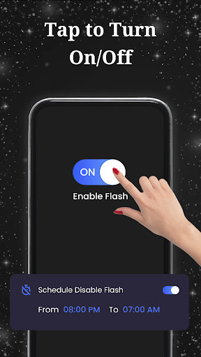 Android application Flash Alerts On Call & Message screenshort