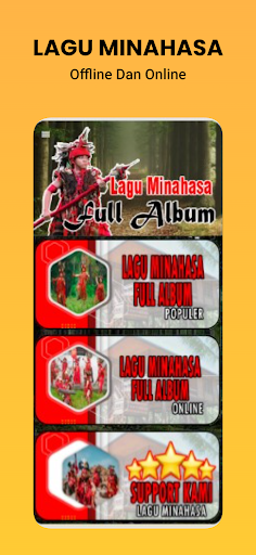 Album Lagu Minahasa Offline Screen 2