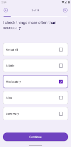 Screenshot 2 OCD Test android