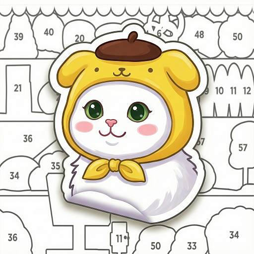 Sticker Book Diary ASMR Puzzle