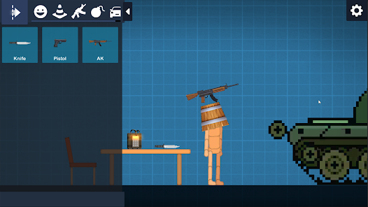 Screenshot 1 Peach Play: Ragdoll Sandbox android