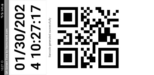 QR Screen Time Screen 2