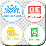 Aadhar Pan PNR Passport Seva icon