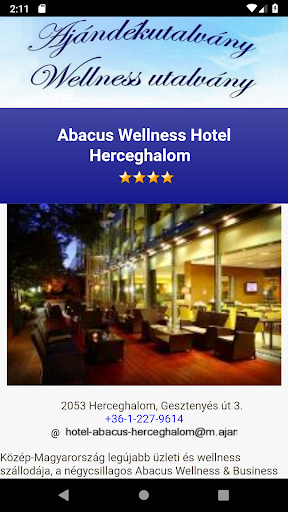 Ajándékutalvány wellness utalv Screen 2