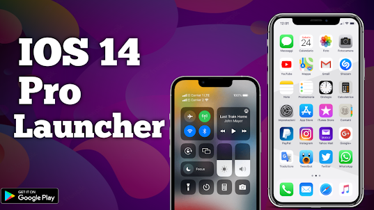iOS 14 Pro launcher for Andrd