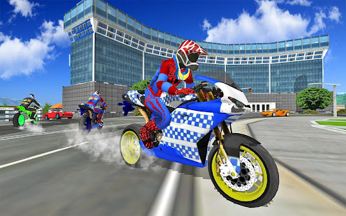 Motorbike Stunt Super Hero 3D  Screenshots 13