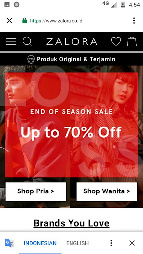 Indonesia Shopping App Screen 3