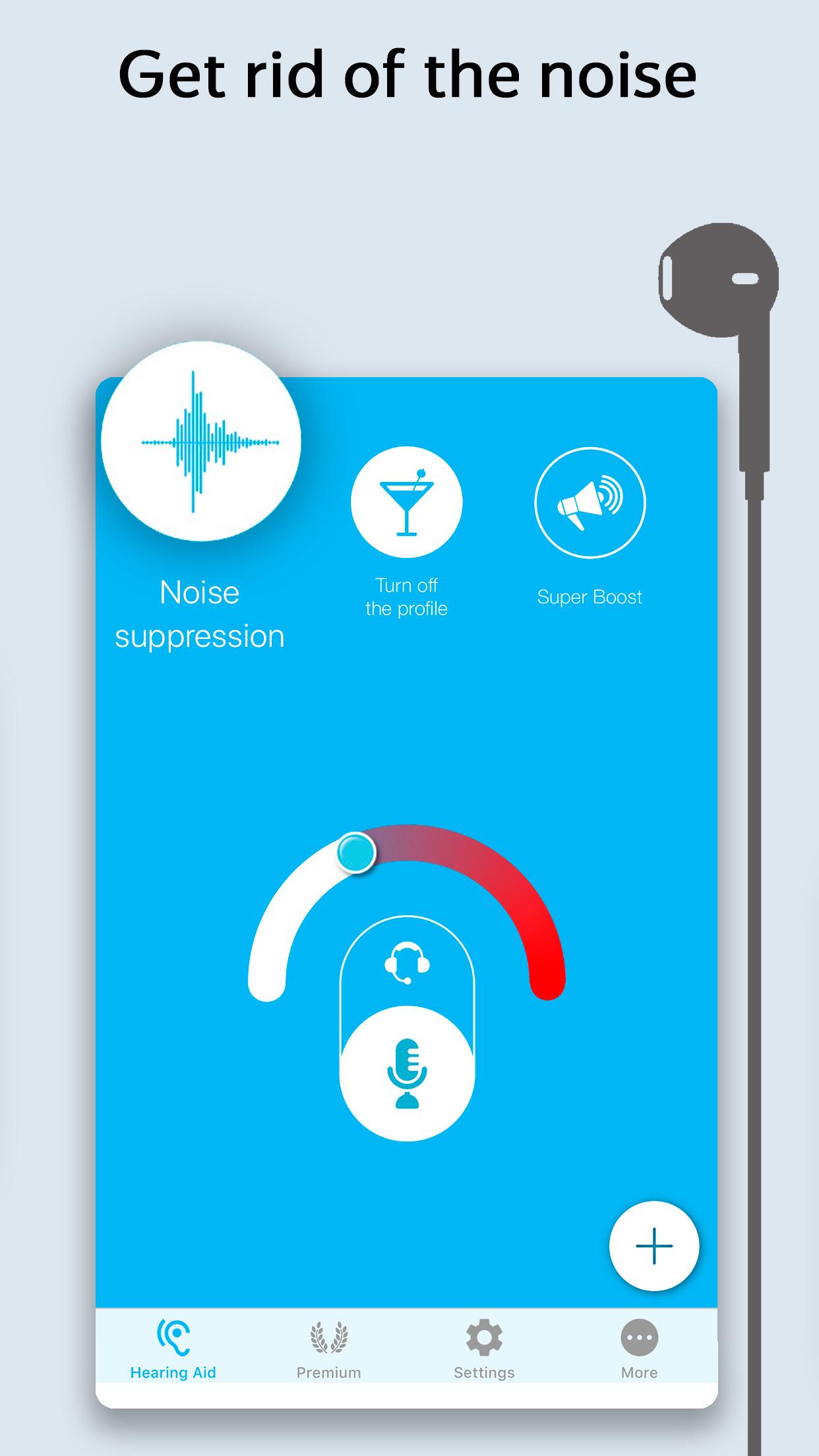 Android application Petralex Hearing Aid App screenshort