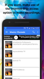 TV Mexico Channels Info