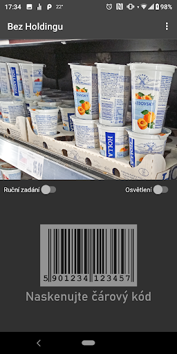 Android application Bez Holdingu screenshort