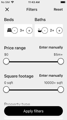 Mark Bradford Group HomeFinder Screen 3