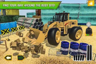 Construction Site Truck Driver - Screenshot 3