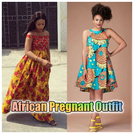 African Pregnant Outfit Ideas