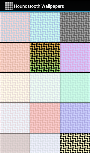 Houndstooth Wallpapers Screen 2