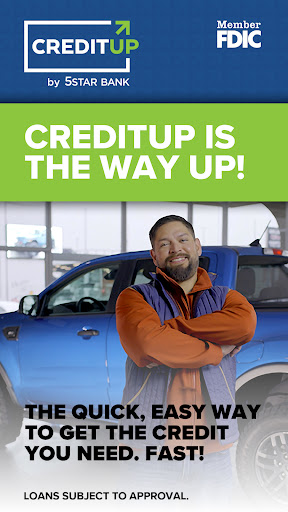 Android application CreditUp by 5Star Bank screenshort