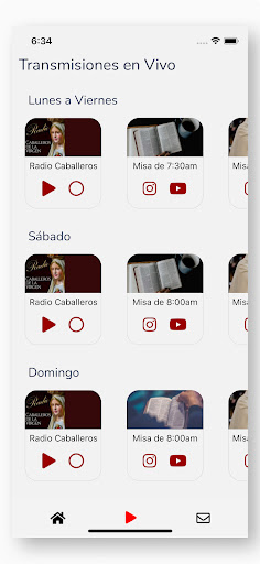 Caballeros de la virgen Screen 2