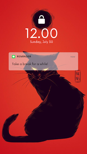 Cartoon Cat Horror Wallpaper