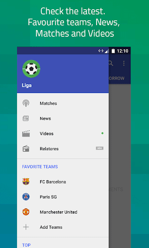 Liga - Live Football Scores Screen 3