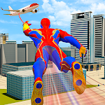 Cover Image of Tải xuống Trò chơi người nhện thành phố Rope Hero 1.46 APK